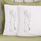 Herrschners Counting Sheep Pillowcase Pair Stamped Embroidery